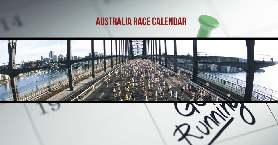 Running Events Calendar Australia  Just Run Lah!