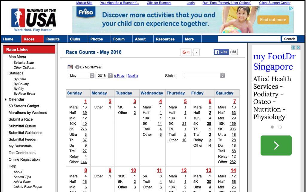 4 Online Running Calendars Around the World Runners Should Bookmark
