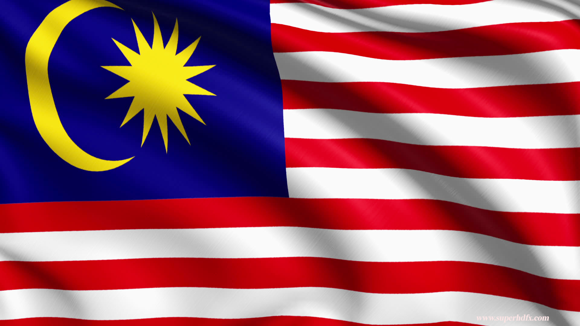 Malaysia Flagg 