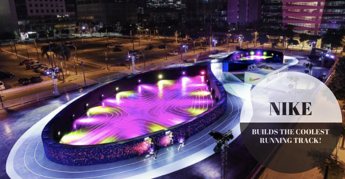 Nike Built A LED Running Track Because 