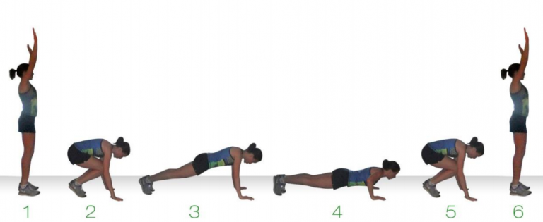 flat out burpee tuck jumps