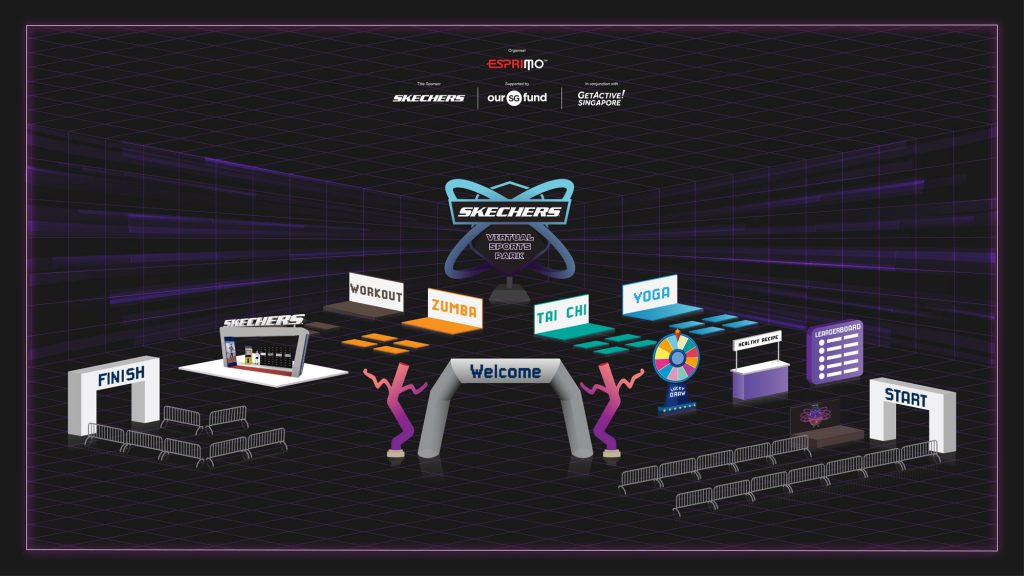 First-Ever SKECHERS Virtual Sports Park 