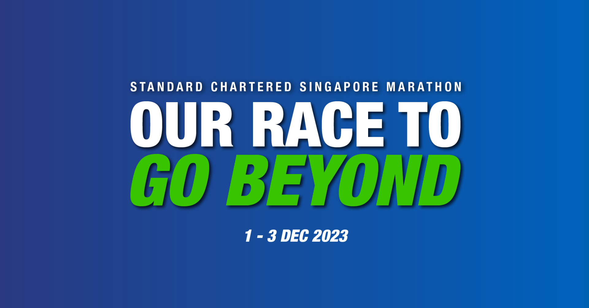 Standard Chartered Singapore Marathon 2023 JustRunLah!