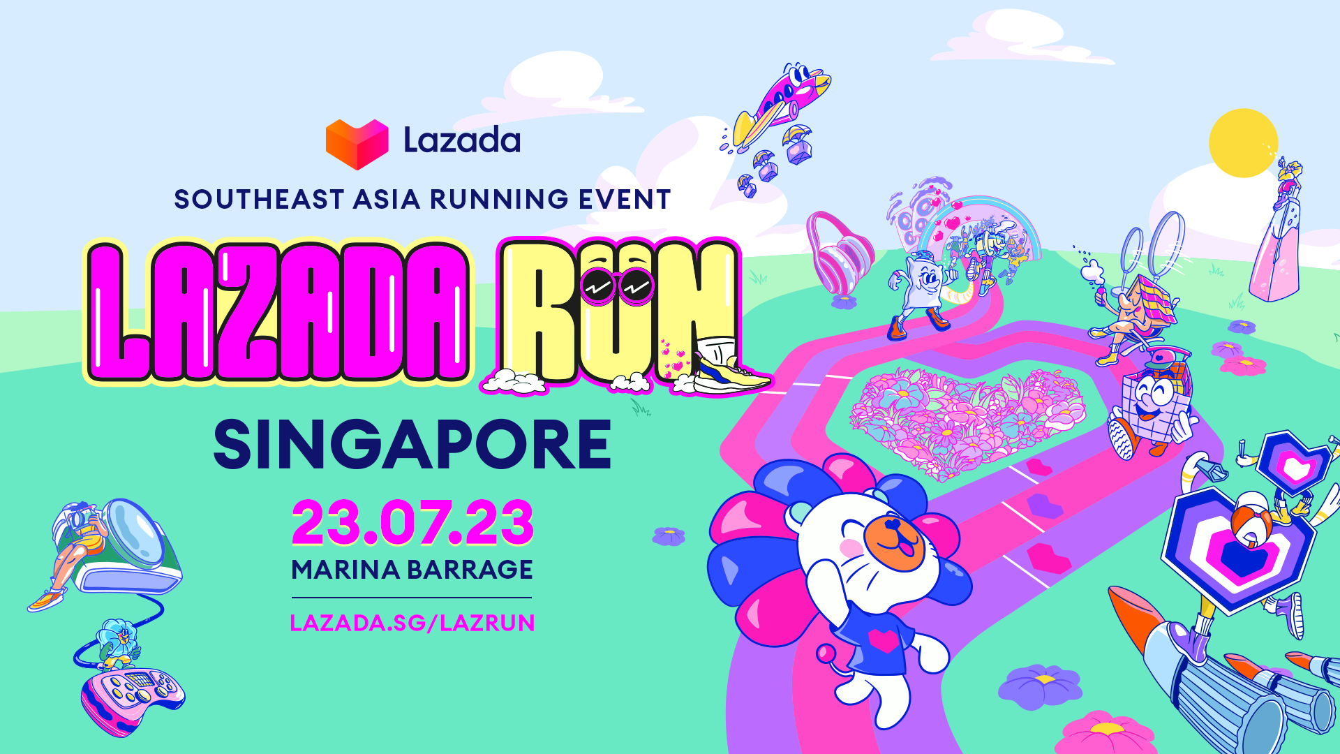 Lazada Run Singapore 2023 JustRunLah!
