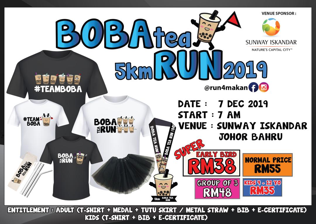 Boba Tea Run 2019 Justrunlah